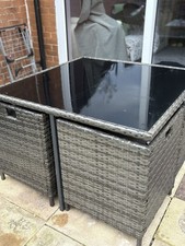 Garden table and chairs 