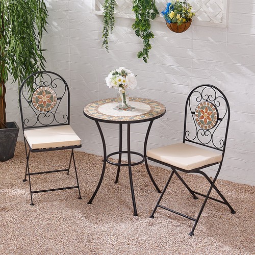 Mosaic bistro set garden - mosaic, table