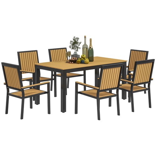 Outsunny seater aluminium - outsunny, 6