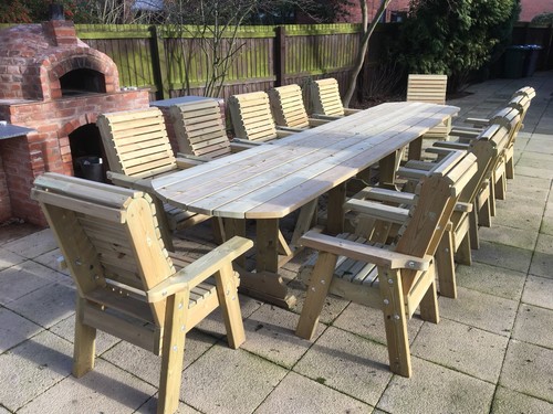 Large wooden garden - wooden, and