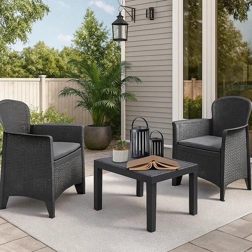 Patio garden bistro set - garden, 3pc
