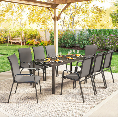 Large garden dining - dining, set