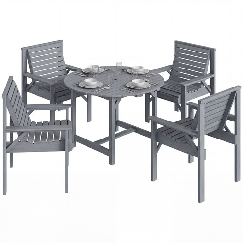 Outsunny garden dining set - garden,
