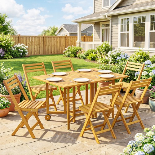 Pieces garden dining set - pieces,